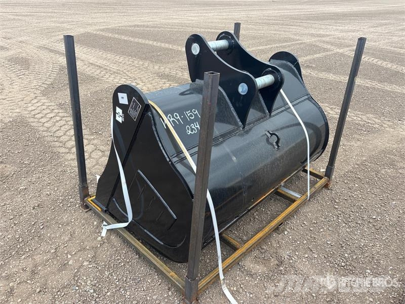 GIYI GY-FB60 60 in Excavator 12T Flat Bucket (Unus مكونات أخرى
