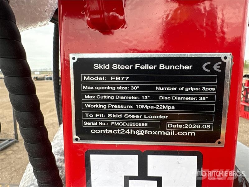  GIYI GY-FB77 45 in Feller Buncher (Unused) Andet tilbehør
