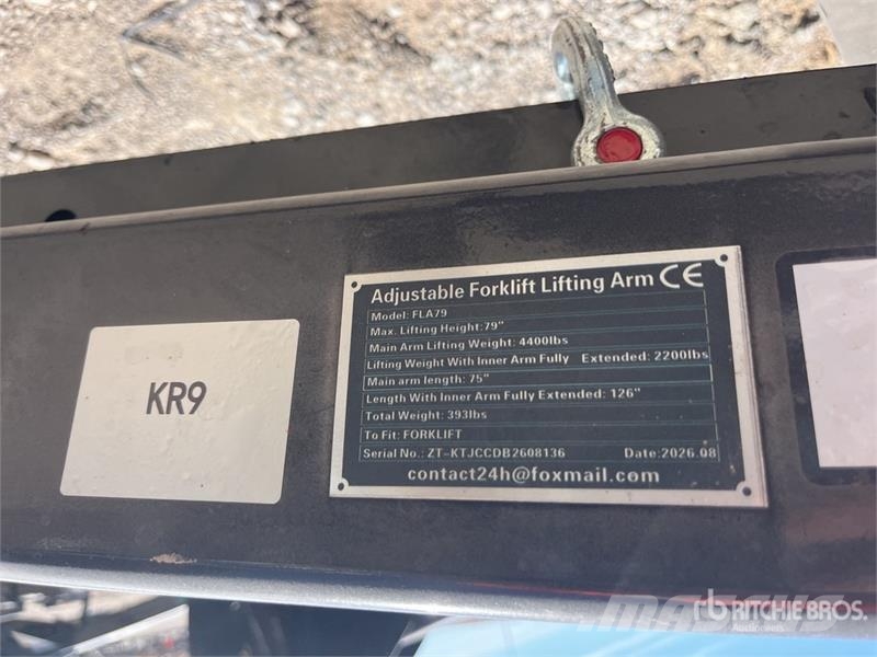  GIYI GY-FLA79 75 in Forklift Extendable Boom (Unus Other components