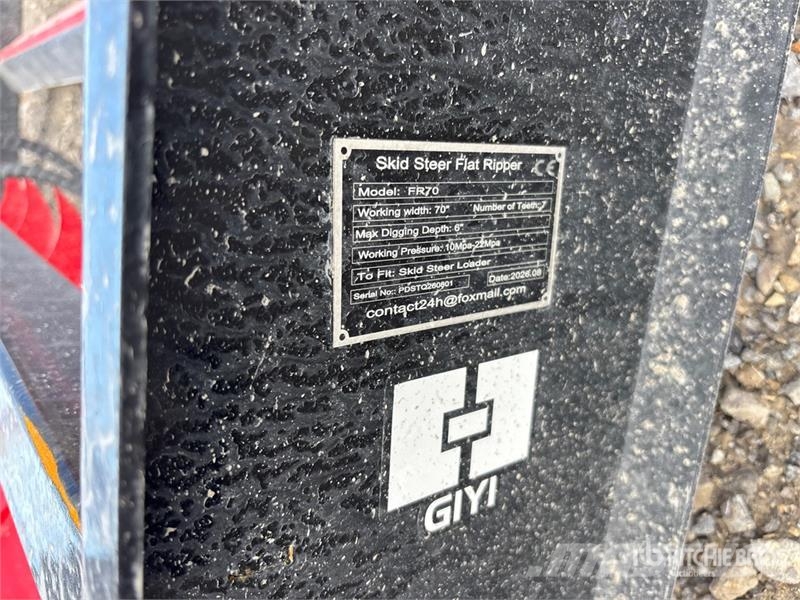GIYI GY-FR70 70 in Skid Steer Landplane (Unused) Field drags