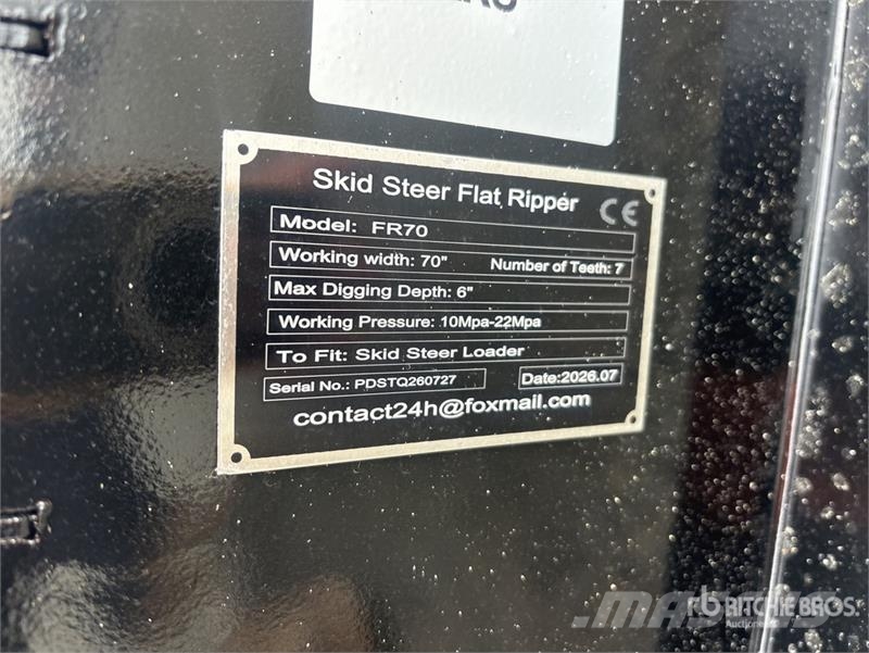  GIYI GY-FR70 70 in Skid Steer Landplane Sleepeggen