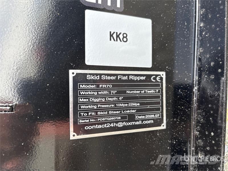  GIYI GY-FR70 70 in Skid Steer Landplane (Unused) Sleepeggen