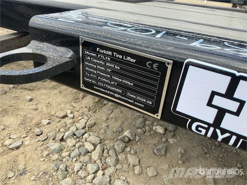  GIYI GY-FTL75 Forklift Tire Lifter (Unused) Other components