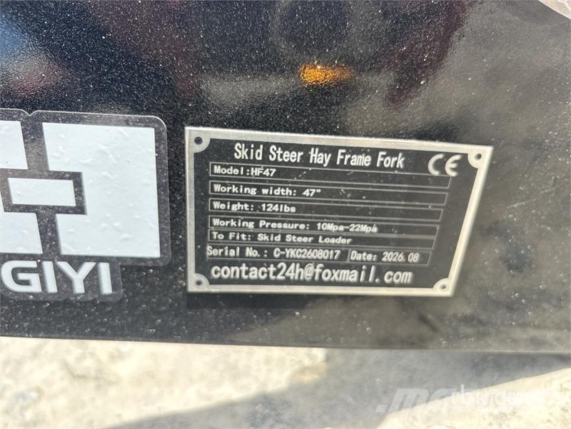 GIYI GY-HF47 47 in Skid Steer Hay Frame Fork (Unus Other components