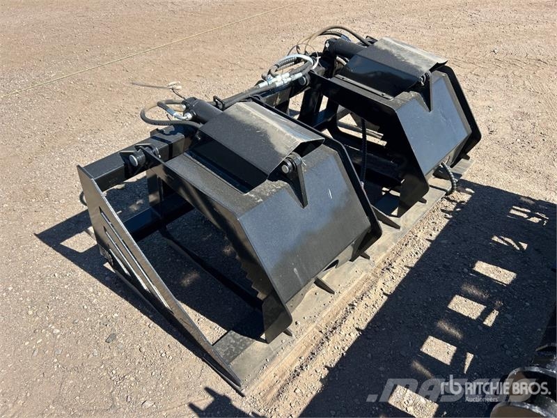 GIYI GY-HWG72 72 in Skeleton Skid Steer Grapple Bu Garras