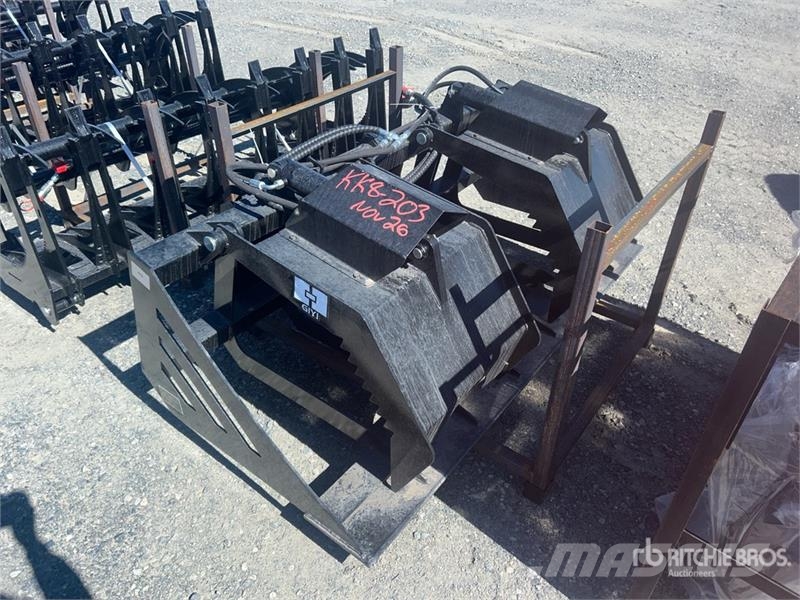 GIYI GY-HWG72 72 in Skeleton Skid Steer Grapple Bu Grabilice