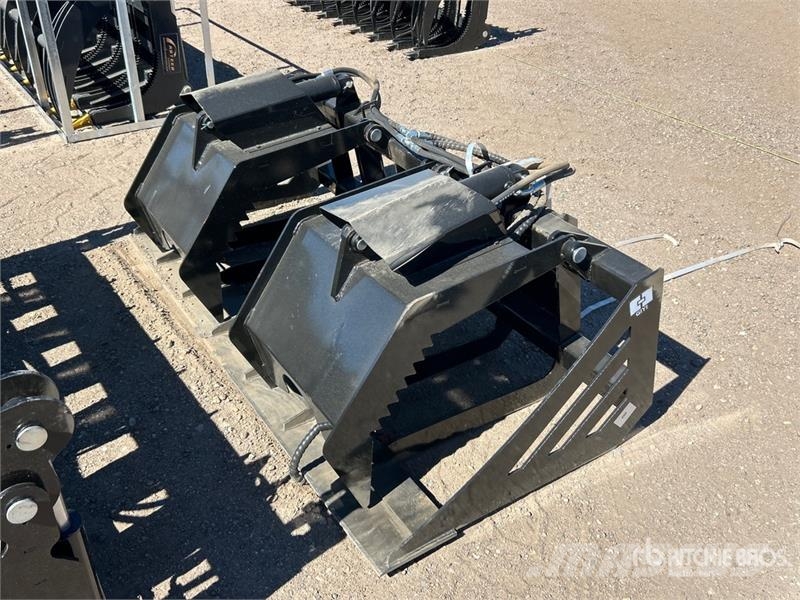 GIYI GY-HWG72 72 in Skeleton Skid Steer Grapple Bu Garras