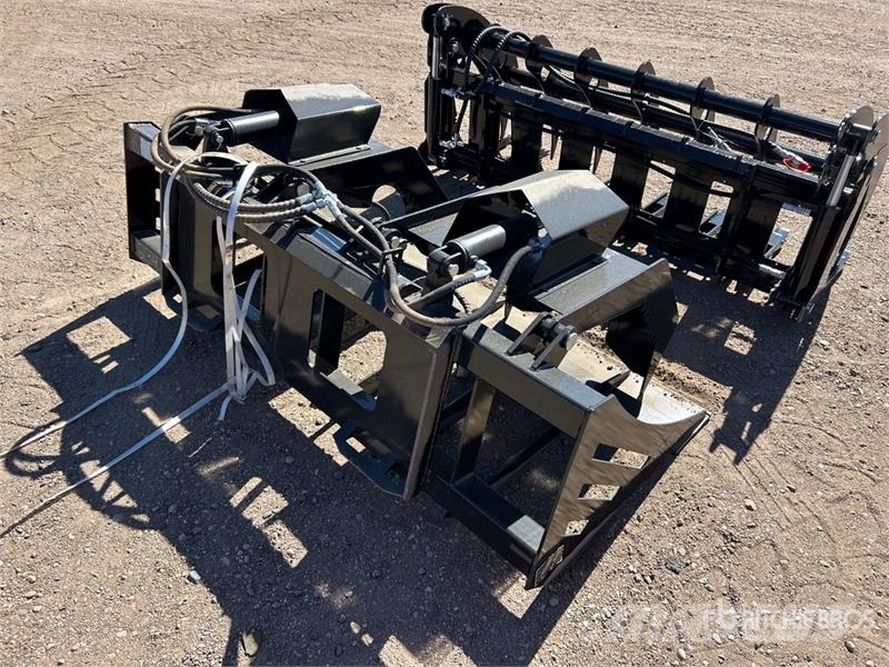 GIYI GY-HWG72 72 in Skeleton Skid Steer Grapple Bu Garras