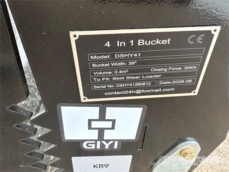 GIYI GY-KH72 72 in Multi-Purpose Skid Steer Bucket دلاء