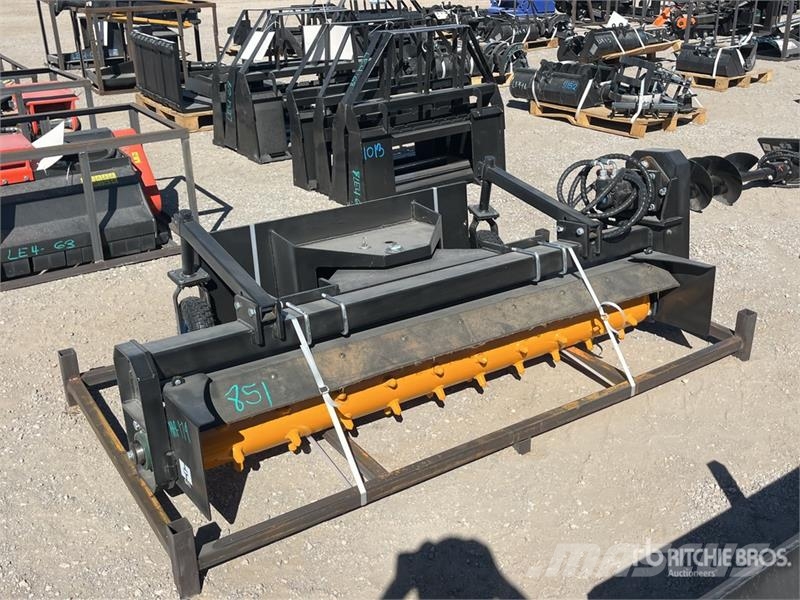 GIYI GY-LPR71 71 in Skid Steer Power Rake (Unused) Vaalutid ja kaarutid