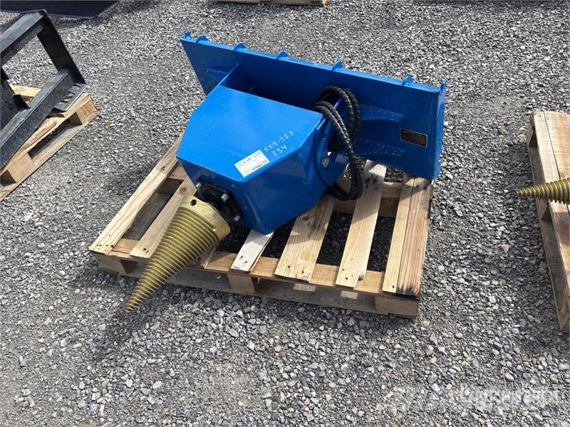 GIYI GY-LS43 43 in Skid Steer Log Splitter (Unused Divisores e cortadores de madeira