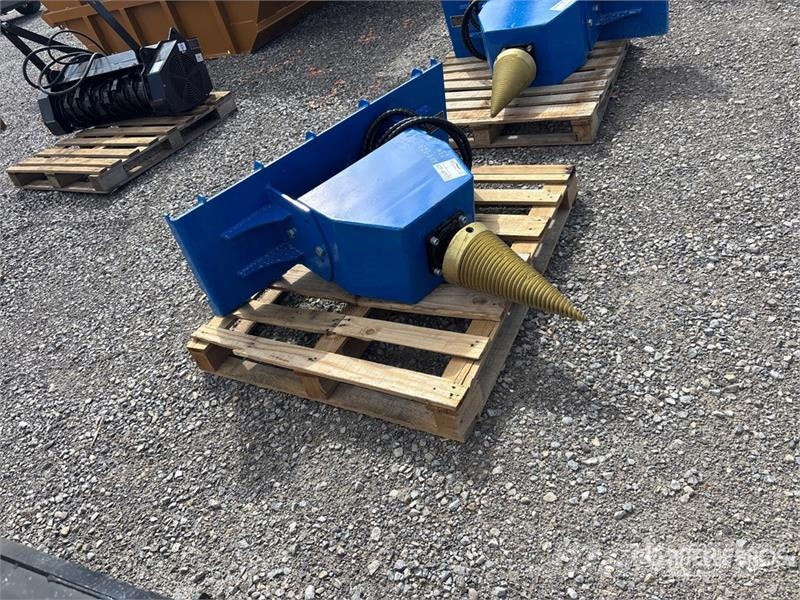 GIYI GY-LS43 43 in Skid Steer Log Splitter (Unused Divisores e cortadores de madeira
