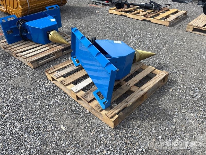 GIYI GY-LS43 43 in Skid Steer Log Splitter (Unused Divisores e cortadores de madeira