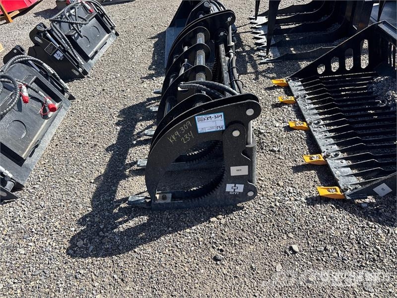 GIYI GY-MCLG60 24 in Mini Skid Steer Grapple (Unus グラップル