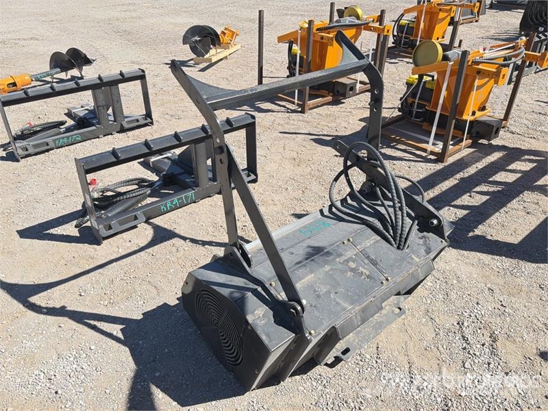  GIYI GY-ML45 32 in Skid Steer Mulcher (Unused) ماكينات تقطيع أخشاب الحراجة