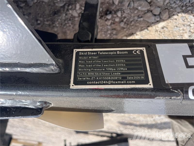 GIYI GY-MTB87 36 in Mini Telescopic Skid Steer Boo 其他