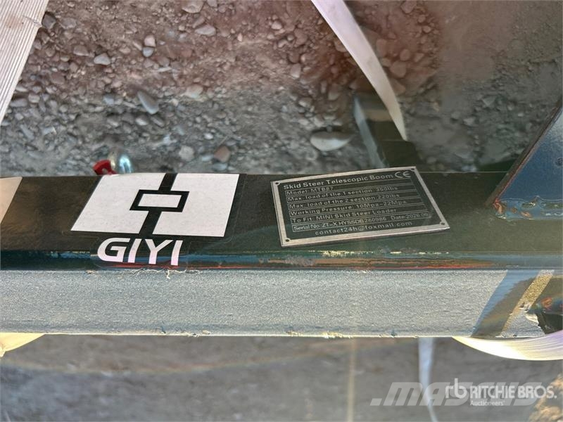GIYI GY-MTB87 Mini Telescopic Skid Steer Boom (Unu Építőipar - Egyebek