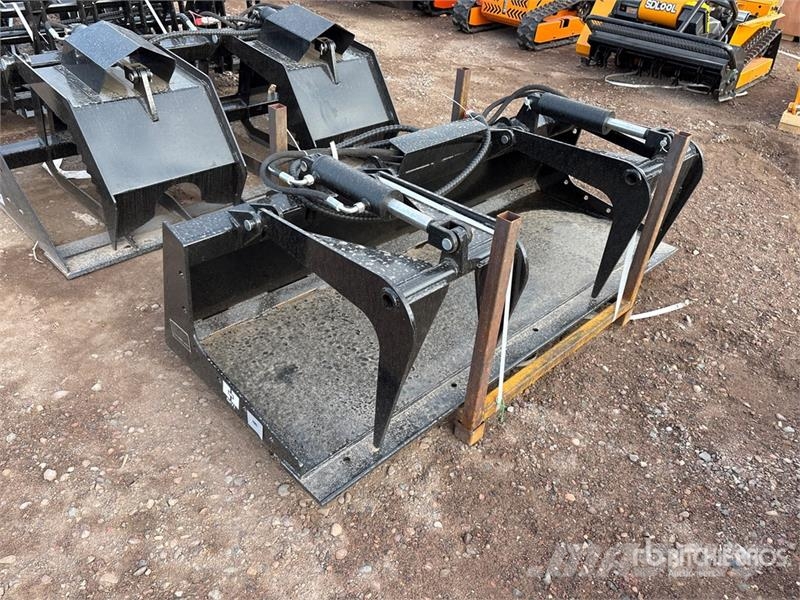 GIYI GY-PG72 72 in Plate Grabber Skid Steer Grappl Gripar