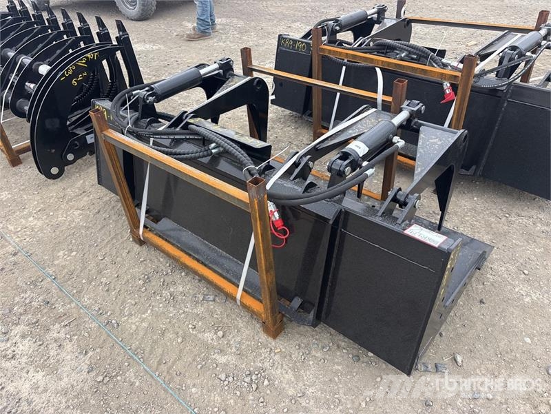GIYI GY-PG72 72 in Skid Steer Grapple Bucket (Unus Grabilice