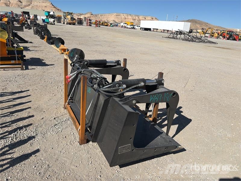GIYI GY-PG72 72 in Skid Steer Grapple Bucket (Unus 抓斗