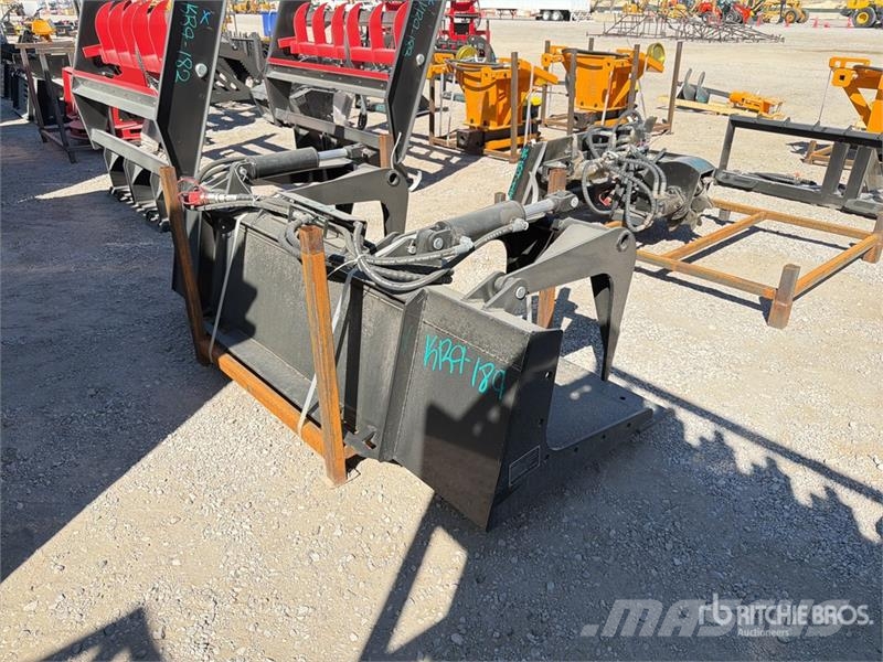  GIYI GY-PG72 72 in Skid Steer Grapple Bucket (Unus خطاطيف