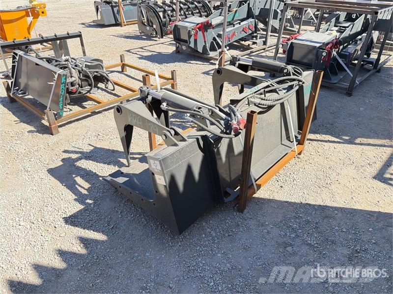  GIYI GY-PG72 72 in Skid Steer Grapple Bucket (Unus خطاطيف