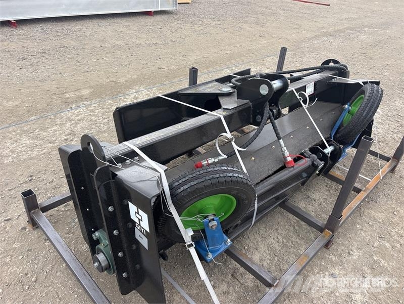 GIYI GY-PR71 71 in Mini Skid Steer Power Rake (Unu Rakes and tedders