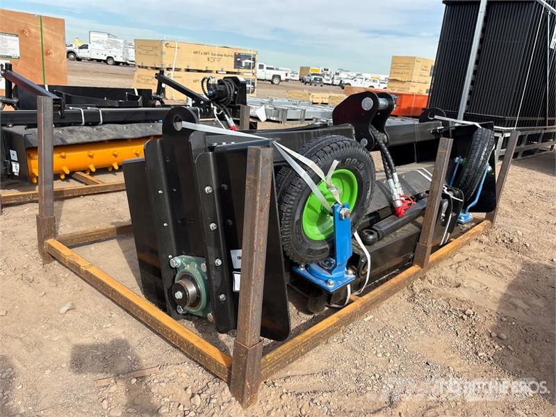 GIYI GY-PR71 71 in Skid Steer Power Rake (Unused) 犁耙和摊草机