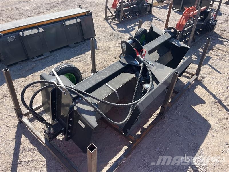 GIYI GY-PR71 71 in Skid Steer Power Rake (Unused) 갈퀴 및 테더