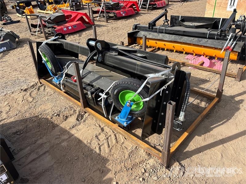 GIYI GY-PR71 71 in Skid Steer Power Rake (Unused) 犁耙和摊草机