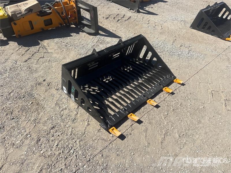 GIYI GY-RB44 43 in Rock Mini Skid Steer Bucket (Un Žlice