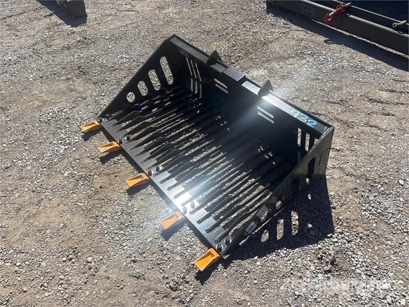 GIYI GY-RB44 43 in Rock Mini Skid Steer Bucket (Un Žlice