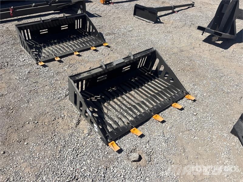GIYI GY-RB44 44 in Rock Mini Skid Steer Bucket (Un Žlice