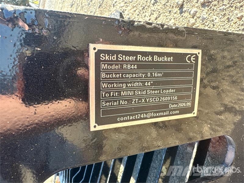 GIYI GY-RB44 Rock Mini Skid Steer Bucket (Unused) Ковши