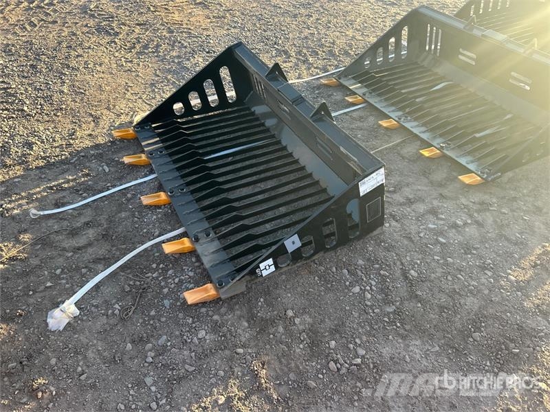  GIYI GY-RB44 Skeleton Mini Skid Steer Bucket (Unus دلاء