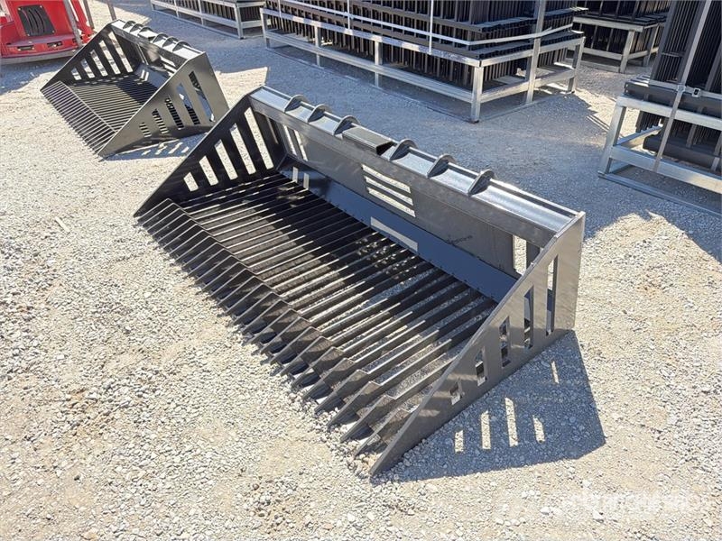 GIYI GY-RB66 66 in Rock Skid Steer Bucket (Unused) Žlice