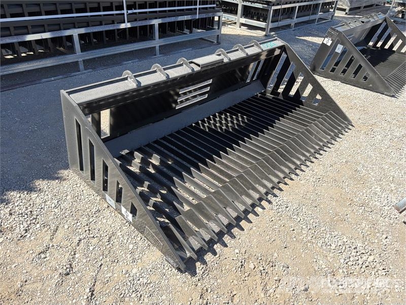 GIYI GY-RB66 66 in Rock Skid Steer Bucket (Unused) Žlice