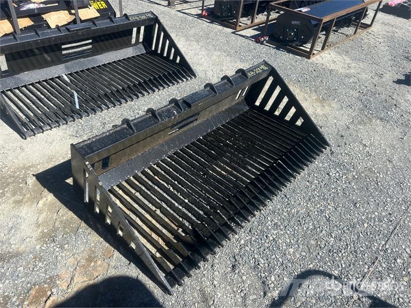 GIYI GY-RB66N 66 in Rock Skid Steer Bucket (Unused 挖斗