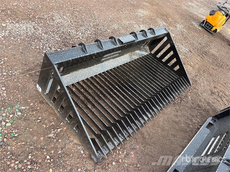 GIYI GY-RB66N 66 in Skeleton Skid Steer Bucket (Un Lopaty