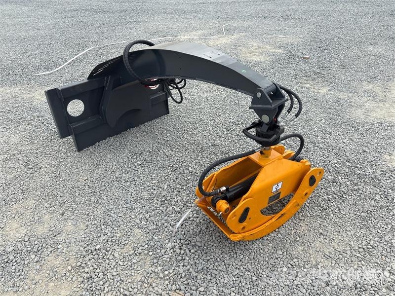 GIYI GY-RG63 63 in 360 Rotating Skid Steer Grapple Grijpers