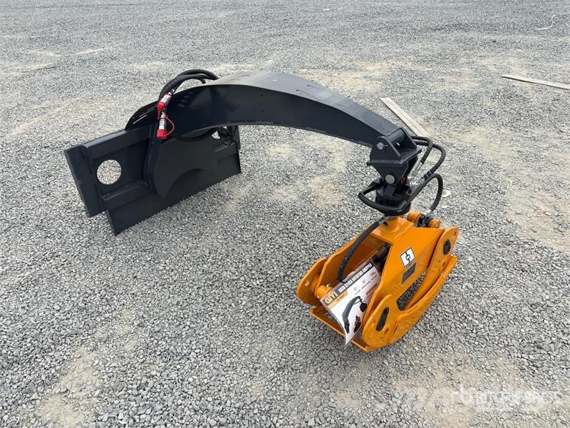 GIYI GY-RG63 63 in 360 Rotating Skid Steer Grapple Grijpers