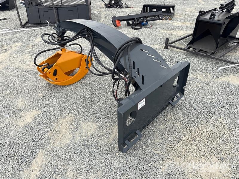 GIYI GY-RG63 63 in 360 Rotating Skid Steer Grapple Grijpers