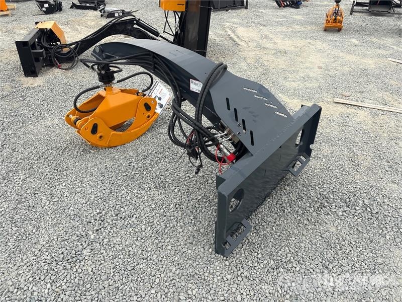 GIYI GY-RG63 63 in 360 Rotating Skid Steer Grapple Grijpers