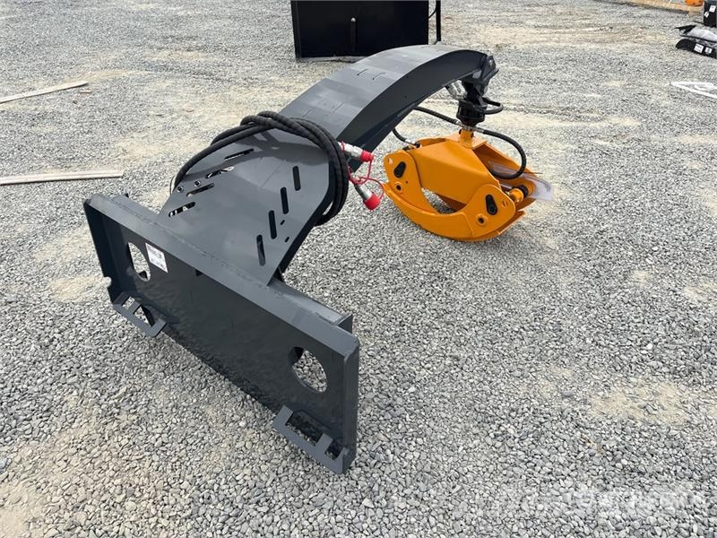 GIYI GY-RG63 63 in 360 Rotating Skid Steer Grapple Grijpers