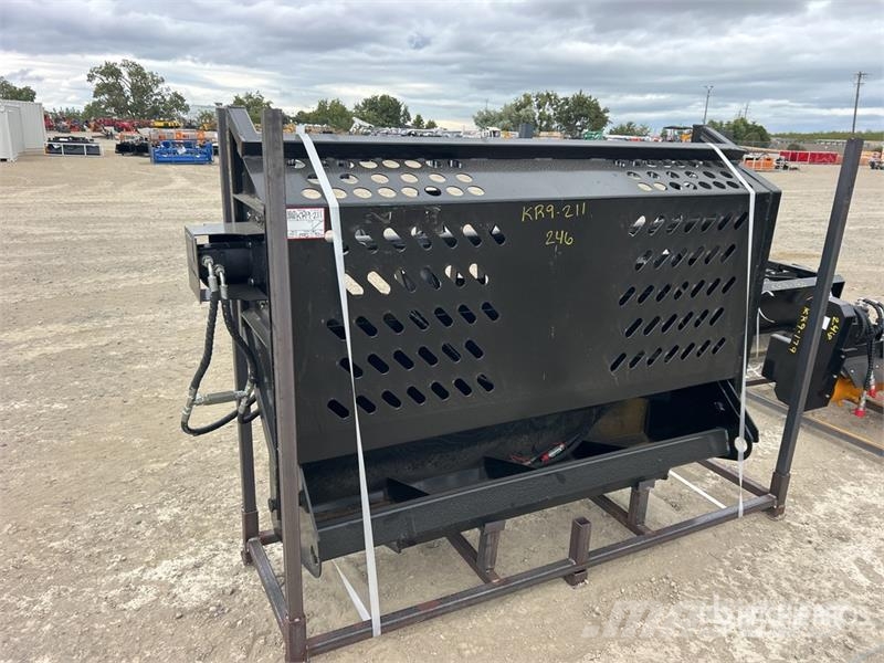 GIYI GY-RR78 78 in Skid Steer Rock Rake (Unused) Other components