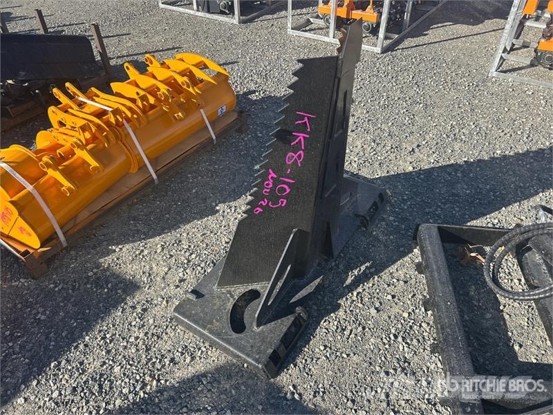 GIYI GY-SBW58 Skid Steer Stump Bucket (Welded Mode 其他组件