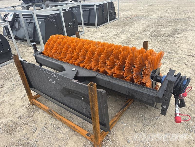 GIYI GY-SE61 61 in Skid Steer Broom (Unused) Süpürgeler