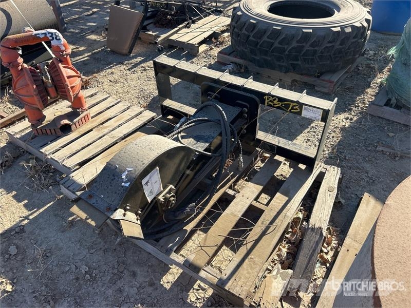 GIYI GY-SG45 4 in Skid Steer Stump Grinder パワーハローとロータリーハロー