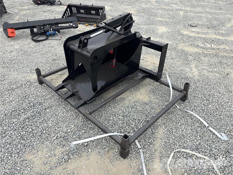 GIYI GY-SGB45 41 in Stump Skid Steer Grapple Bucke Grijpers