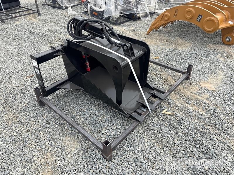 GIYI GY-SGB45 41 in Stump Skid Steer Grapple Bucke Grijpers